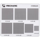 Stencil de aceite verde para reparación de CPU (A8 - A18 Pro) para iPhone 6-16 Series (COM80) (Mecánico)