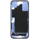 Chasis medio usado OEM Ultramarine para iPhone 16 Plus A3104 con pequeñas partes, repuesto original.