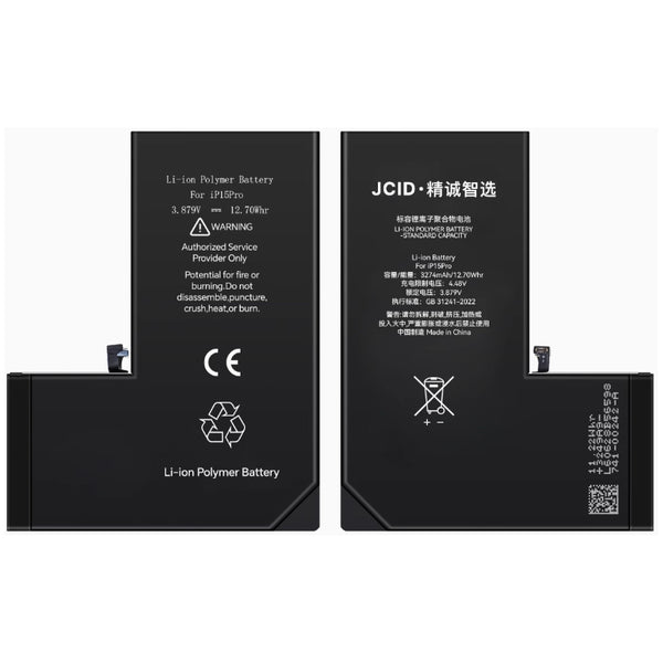 Reparación de batería SIN MENSAJE v2 para iPhone 15 Pro en Guatemala.