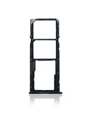 Bandeja dual SIM negra para Huawei Y7 Pro 2018 (LDN-L01, LDN-L21), repuesto original.
