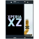 Pantalla LCD original Sony Xperia XZ F8331/F8332 azul bosque sin marco, ideal para reparación de pantalla rota.