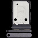 Bandeja dual SIM Samsung Galaxy A37 5G (A376) color carbón, repuesto original para chip.