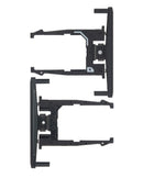 Bandeja SIM negra de repuesto para Motorola Droid Turbo (XT1254/XT1225), ideal para cambio de tarjeta SIM.
