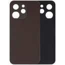 Tapa trasera de vidrio OPPO Reno 15 Pro, color Dusk Brown, repuesto Aftermarket Plus para cambio de tapa rota.