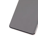 Pantalla OLED Samsung Galaxy S10 5G Crown Silver usada con marco, lista para reparación de display.