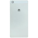 Tapa trasera original Huawei P8 plateada, repuesto para reparación, compatible con modelos GRA-L09 y GRA-UL00.