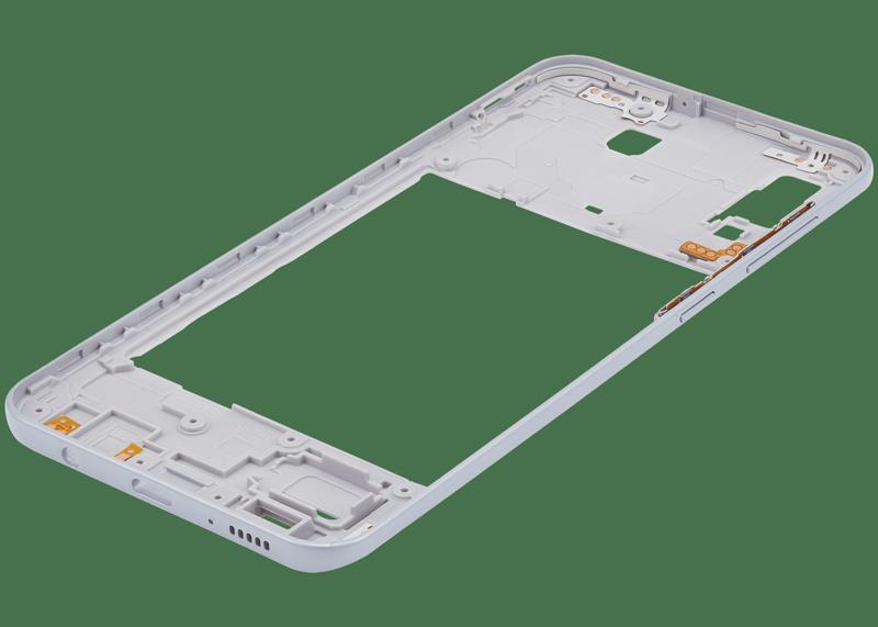 Reparación de carcasa de marco medio para Samsung Galaxy A30 en Guatemala.