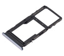 Bandeja para tarjeta SIM doble para TCL 10L (T770H / T770B) (Blanco Artico)