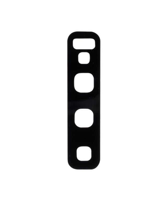 Lente de camara trasera con anillo de cubierta para Samsung Galaxy S10 (Azul)