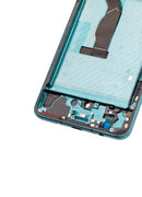 Pantalla refurbished Huawei Mate 30 con marco verde para reparación, display LCD de repuesto.
