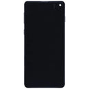 Pantalla original Samsung Galaxy S10 Prism Silver, repuesto LCD para reparación, modelo G973, con garantía.