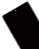 Pantalla OLED con marco para LG Velvet 5G (No Verizon 5G UW) Azul reacondicionado