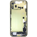 Tapa trasera original iPhone 14 Plus amarilla, con marco A2632, A2885, A2886. Repuesto Apple.