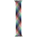 Correa Braided Solo Loop Pride Edition original Apple Watch, talla 7, tejido elástico multicolor para 44mm, 45mm, 46mm, 49mm.