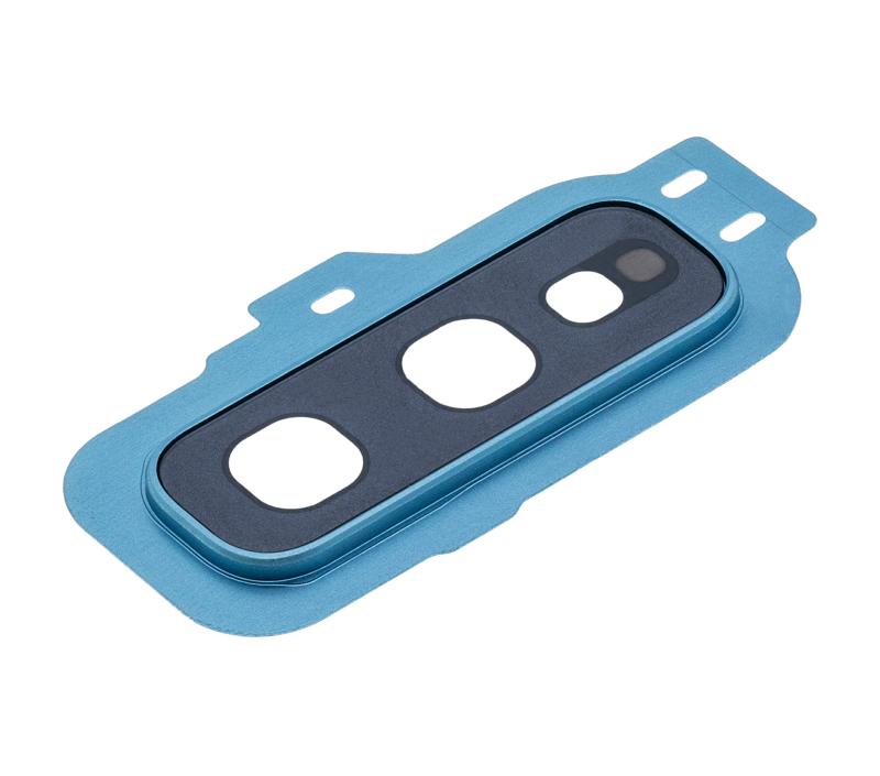 Lente de Camara Trasera con Aro de Cubierta para Samsung Galaxy S10E (Azul Prisma)