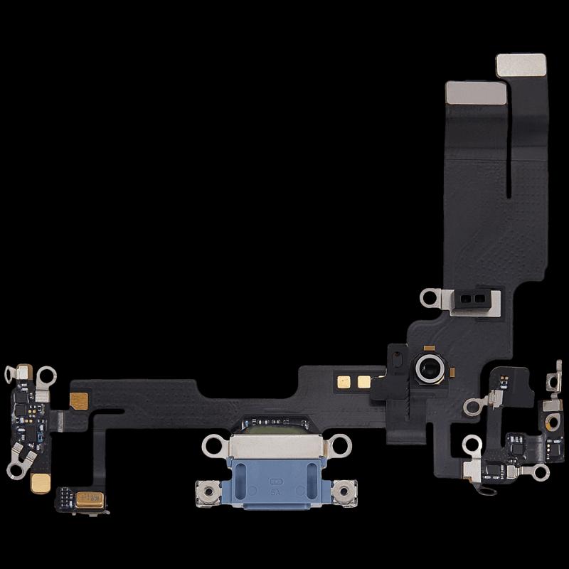 Cable Flex de puerto de carga para iPhone 14 (Azul)