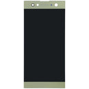 Pantalla LCD dorada sin marco OEM para Sony Xperia XA2 Ultra, repuesto original.