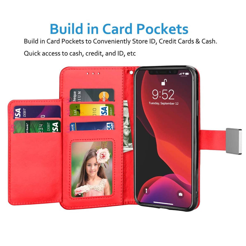 Compra la mejor funda cartera elegante de cuero para iPhone 11 Pro Max en Guatemala.