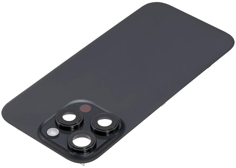 Compra una tapa trasera usada para iPhone 16 Pro con placa de acero y carga inalámbrica en Guatemala.