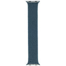 Correa trenzada Solo Loop para Apple Watch en verde lago, talla 8 mediana, compatible con 44mm, 45mm, 46mm, 49mm.