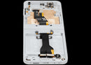 Pantalla OLED interna con marco blanco para Samsung Galaxy Z Flip 6 5G (F741), repuesto Aftermarket Plus.
