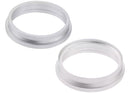 Compra online el conjunto de 2 piezas del anillo bisel de cámara trasera blanco para iPhone 16 / 16 Plus en Guatemala.