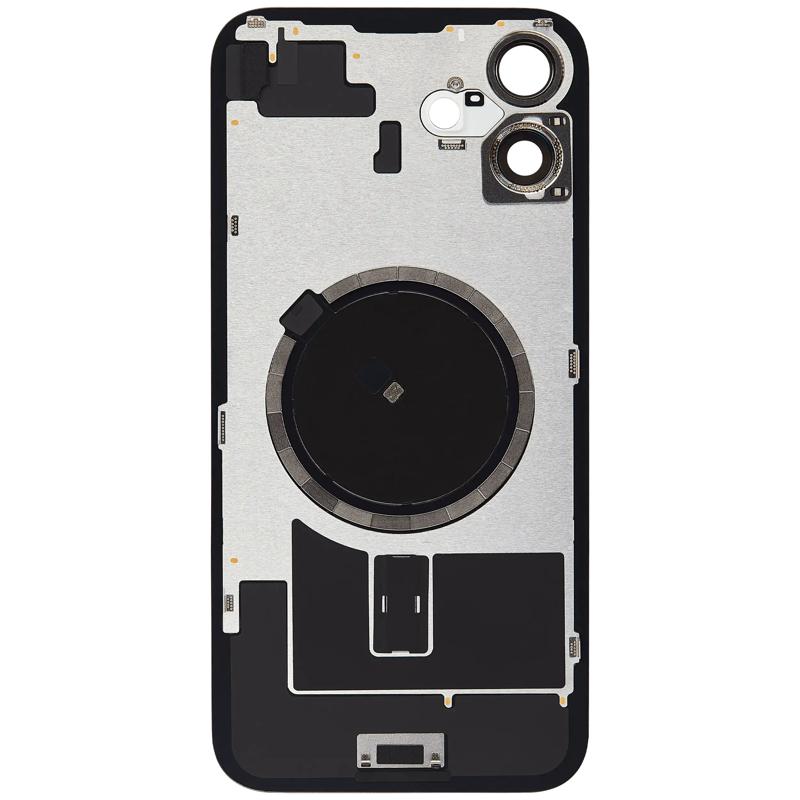 Compra una tapa trasera con placa de acero con imán MagSafe preinstalado para iPhone 16 Plus en Guatemala.