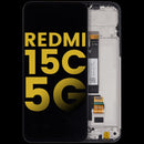 Reparación de pantalla con marco para Xiaomi Redmi 15C 5G en Guatemala.