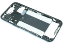 Tapa superior azul cielo OEM usada para iPhone Air (US/EU) con piezas pequeñas, Grade B, ideal como repuesto.