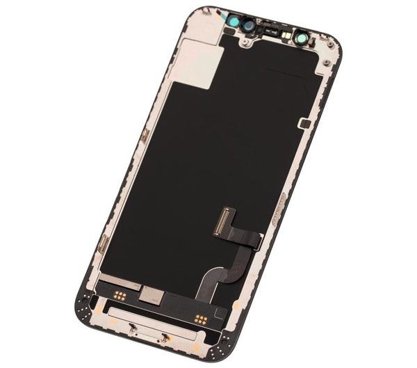 Reparación de pantalla OLED para iPhone 12 Mini en Guatemala.