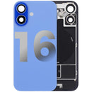 Encuentra tapas traseras usadas con placa de acero, carga inalámbrica MagSafe y flex de linterna compatible para iPhone 16 en Guatemala.