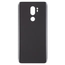 Tapa trasera de vidrio LG G7 ThinQ gris platino, repuesto para reparación, back cover.