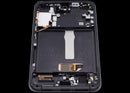Pantalla OLED Samsung Galaxy S22 Plus 5G Phantom Black con marco, display de 120Hz para reparación de pantalla rota.