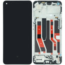 Pantalla OLED original con marco para OPPO Reno 7, Reno 8, F21 Pro y F21s Pro, ideal para reparación de pantalla rota.