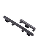 Botones duros (Encendido / Volumen / Switch) para Motorola Moto G4 / G4 Plus (XT1644 / XT1625 / 2016) (Negro)