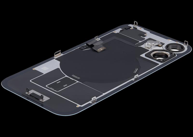 Compra una tapa trasera usada con placa de acero y carga inalámbrica para tu iPhone 16 en Guatemala, ideal para reparaciones y reemplazos.