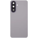 Tapa trasera de vidrio gris para Samsung Galaxy A57 5G (A576) con lente de cámara, repuesto Aftermarket Plus.