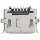 Puerto de carga micro USB de 5 pines y 4 anclajes para soldar, repuesto para reparación electrónica.