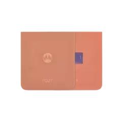 Tapa trasera de cristal para Motorola Razr Plus / Razr 50 Ultra en Guatemala, adquiere la originalidad OEM en color Peach Fuzz.