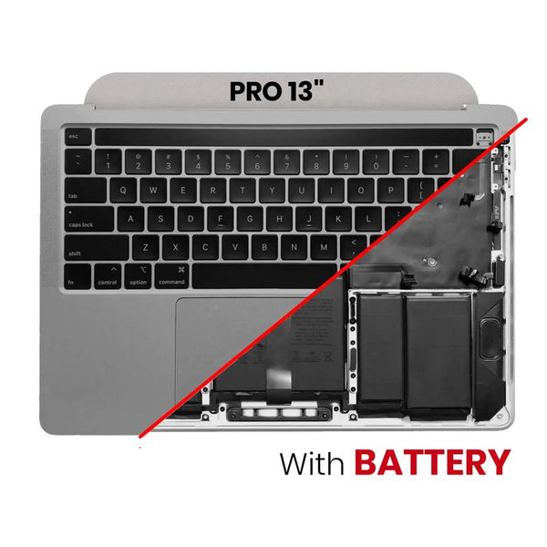 Encuentra la tapa superior con batería y teclado para MacBook Pro 13 (A2251 / Mid 2020) en Guatemala en talleres de reparación autorizados.