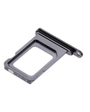 Bandeja para doble tarjeta SIM para iPhone 11 Pro / 11 Pro Max (Gris Espacial Mate)