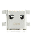 Puerto de carga Micro B 06 Pin con 4 puntos de anclaje para soldar