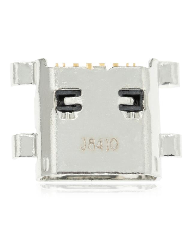 Puerto de carga Micro B 06 Pin con 4 puntos de anclaje para soldar