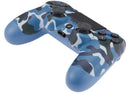 Controlador alámbrico DoubleShock 4 Blue Camo para PlayStation 4, diseño militar, ideal para repuesto.
