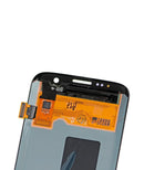 Pantalla refurbished Samsung Galaxy S7 Edge dorada con display LCD para reparación de pantalla rota G935.