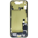 Housing central amarillo para iPhone 14 con puerto de carga A2649, A2881, A2883, A2884, OEM, Grado B.
