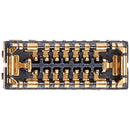 Conector FPC de sensor de proximidad compatible con iPhone 16 / 16 Plus (12 pines) en Guatemala, disponible en mayoristas de componentes iPhone para reparaciones y reemplazos.
