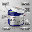 Pulidor de metal PolarTronix 6oz para disipadores CPU/GPU, llantas y superficies de aluminio.