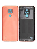 Tapa trasera original para Motorola Moto E7 (XT2095 / 2020) en Guatemala, repuesto disponible en tiendas de reparaciones de celulares y mayoristas de partes de teléfonos.