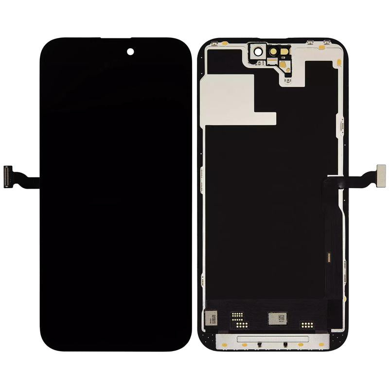 Reemplazo de pantalla OLED para iPhone 14 Pro Max en Guatemala, disponible en versión aftermarket plus.